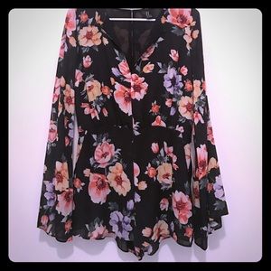 Floral romper!
