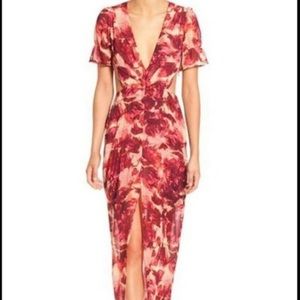 For love & lemons cut out maxi dress!