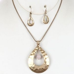 Necklace and Earrings