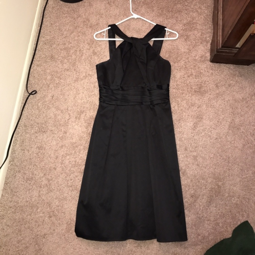 Black cocktail dress