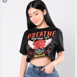 Fashion nova crop top