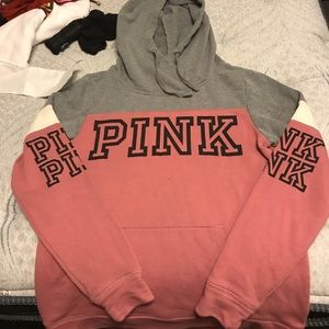 Pink hoodie