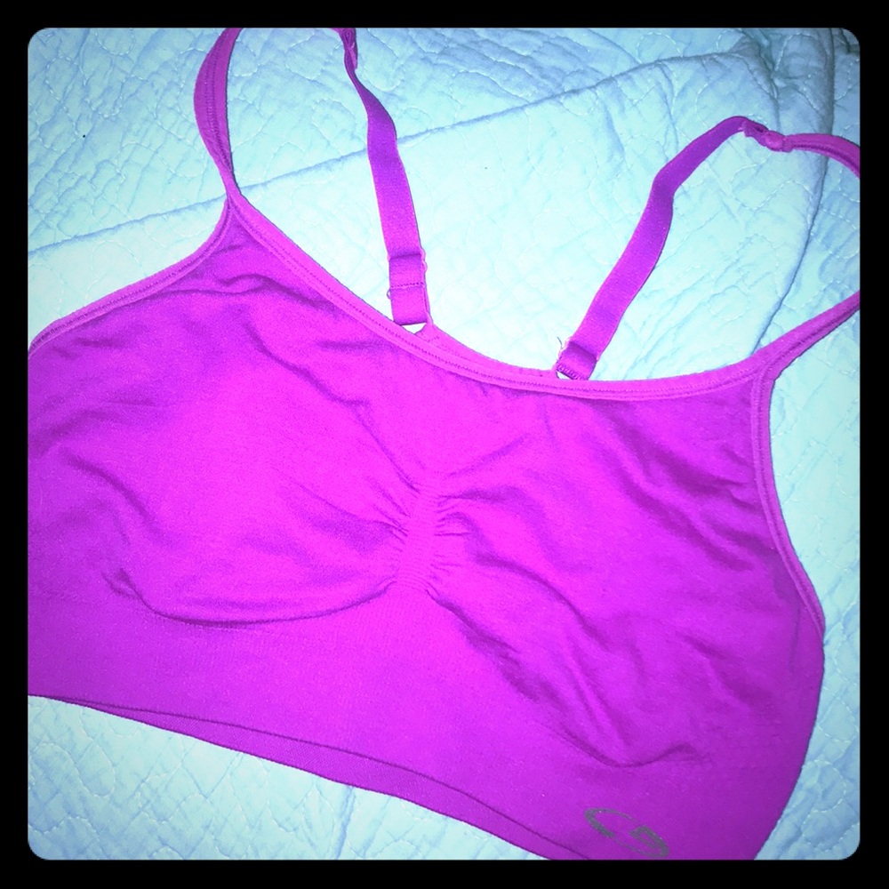 Champion brand sports bra in magenta