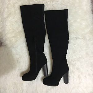 Black Thigh High boots