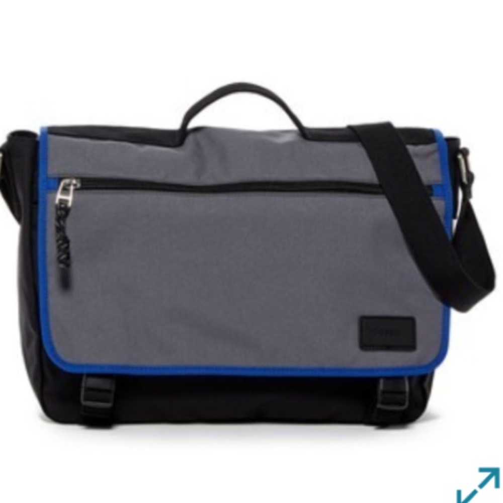 Fossil Travis laptop messenger book bag