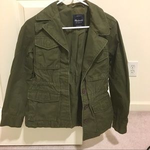 Madewell military jacket