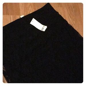 Bar lll black pencil skirt