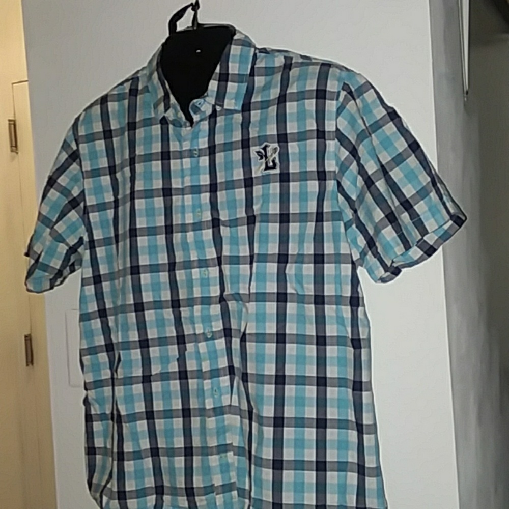 Plaid button up shirt
