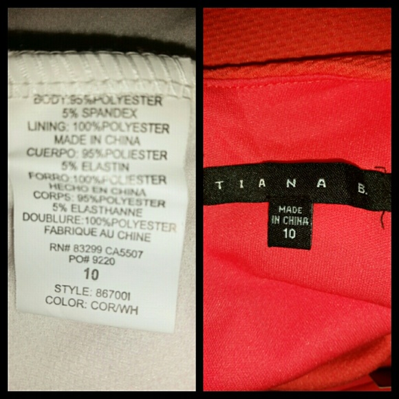 Sleeveless colorblocked dress - Picture 2 of 4