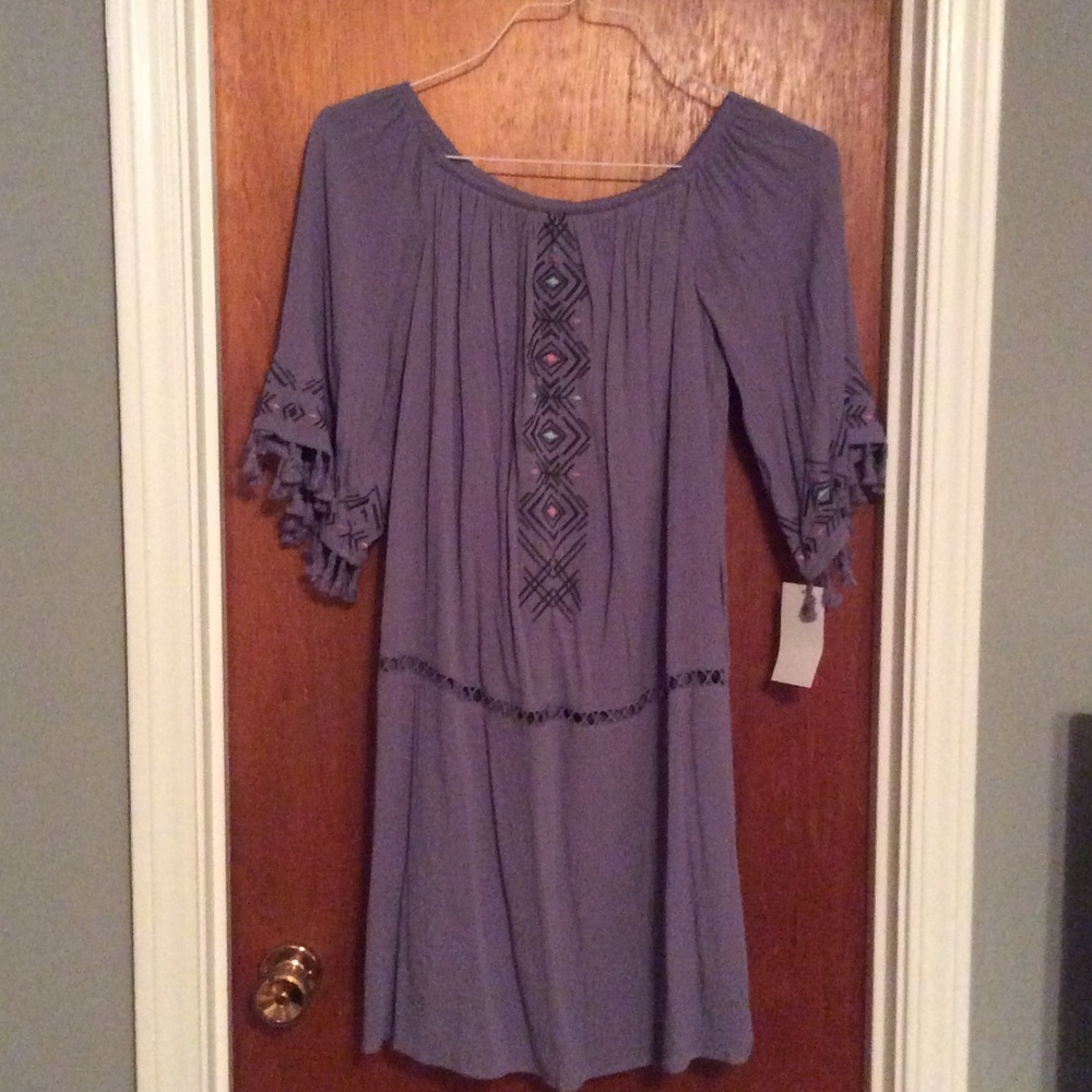 Off the shoulder dress