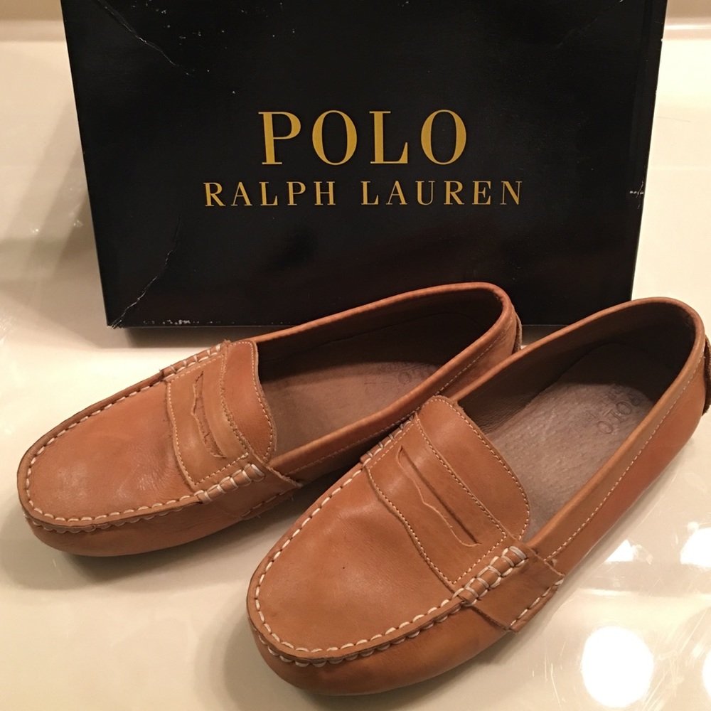 Boys 🔥Polo Leather Loafers🔥