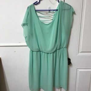 Mint colored dress