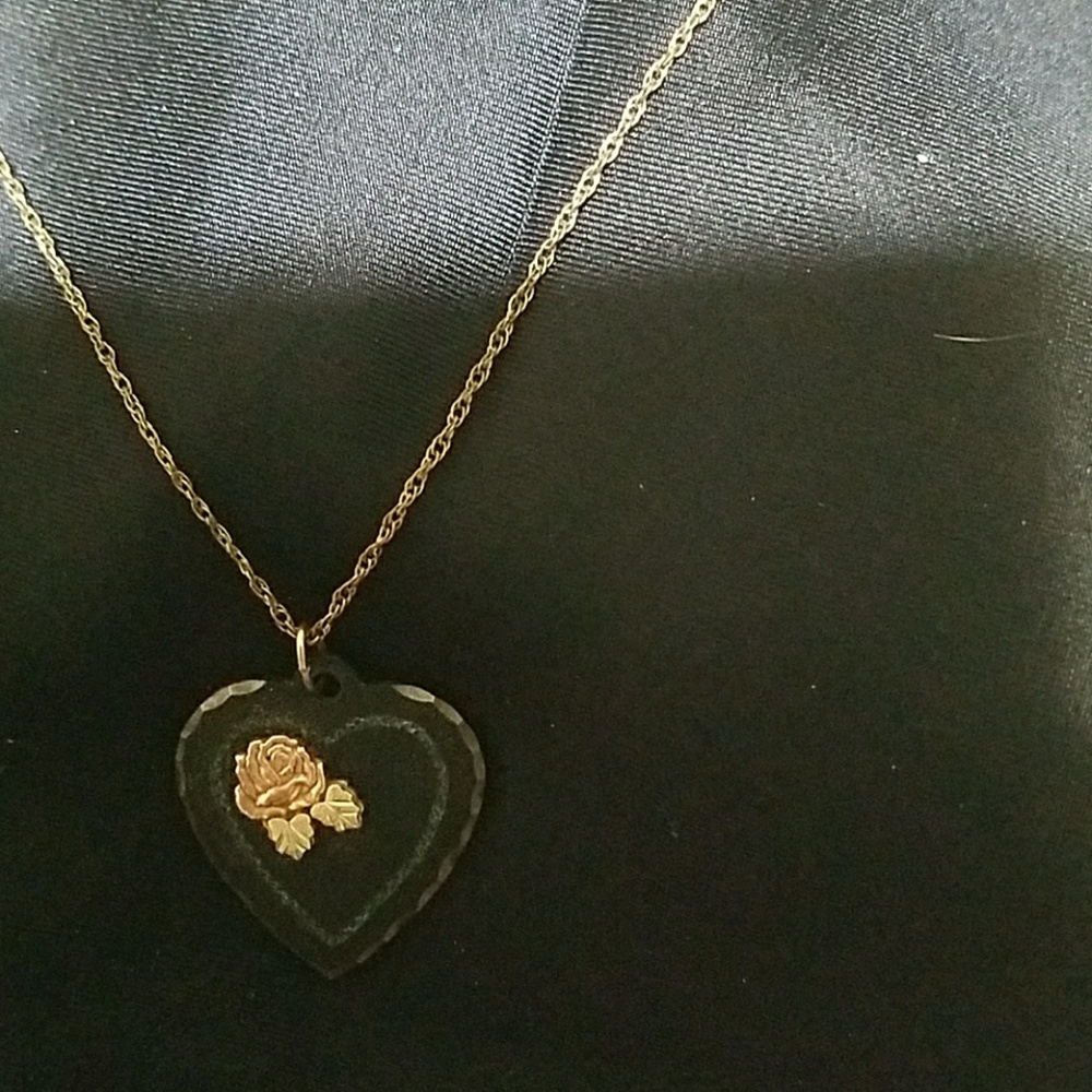 Black hills gold with gold overlay