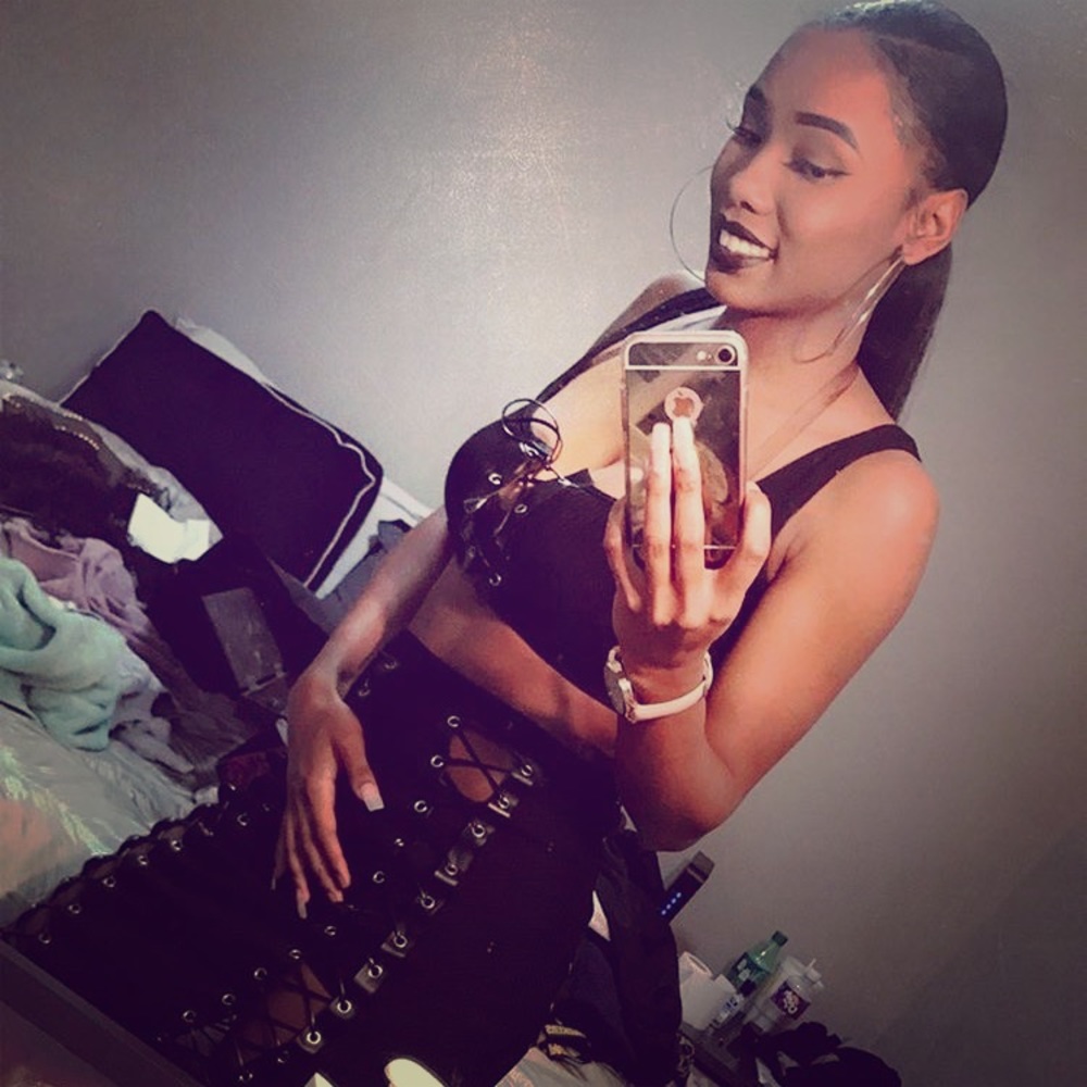 Crisscross bandage two piece set