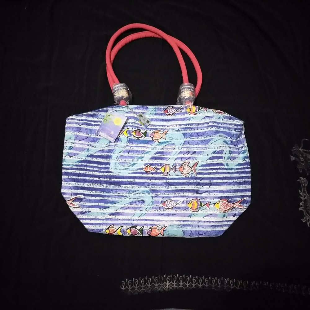 😺🆕 NWT Adorable Sun 'n' Sand Beach Bag