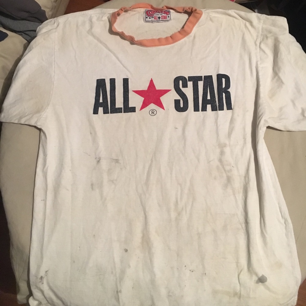 Vintage 80's converse tee shirt