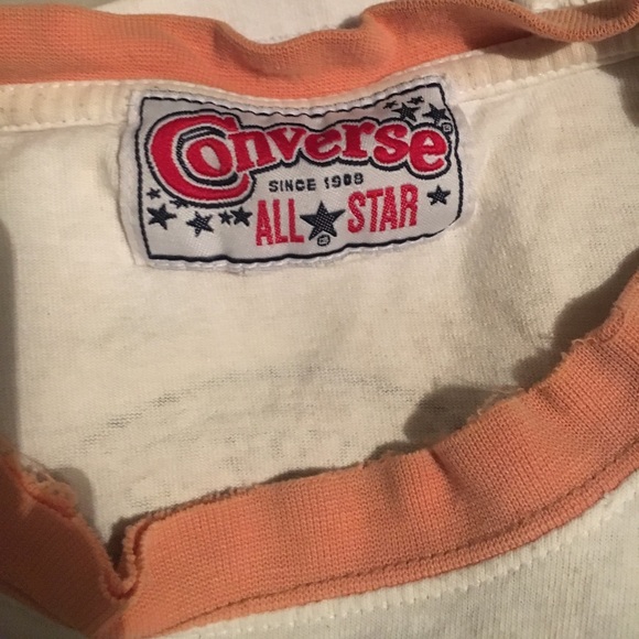 Vintage 80's converse tee shirt - Picture 3 of 4