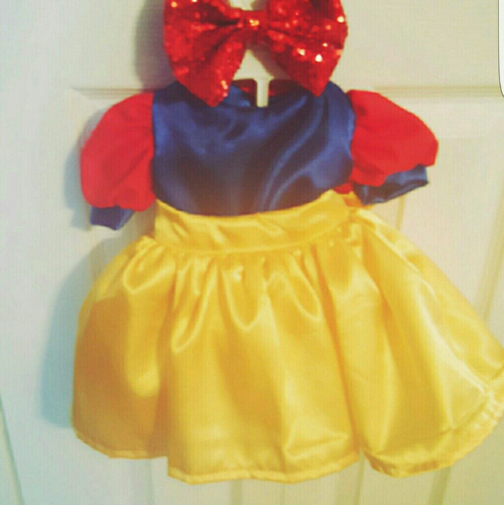 newborn snow white dress
