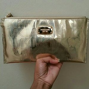 Michael Kors Gold Wristlet