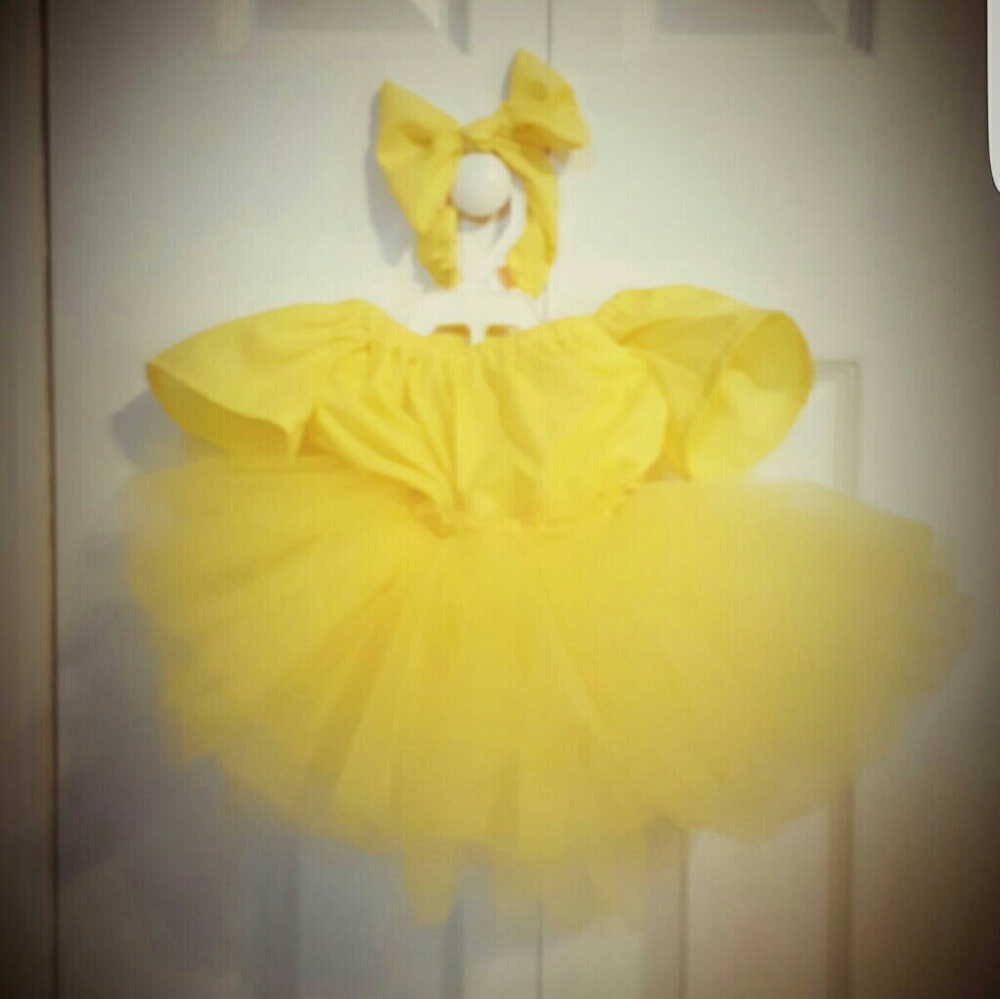 tutu skirt and blouse