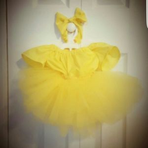 tutu skirt and blouse