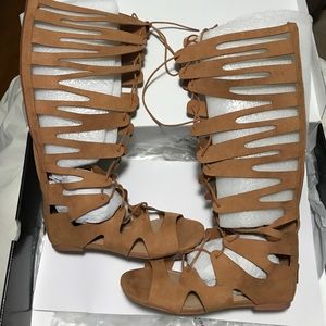Women's tall gladiator sandals