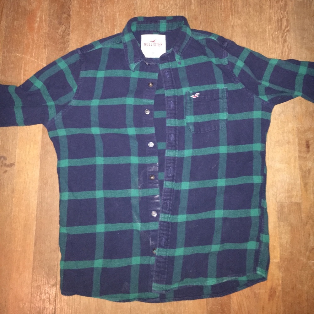 Men's hollister flannel