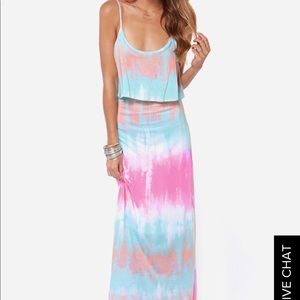 NEW*Tie Dye Maxi Dress