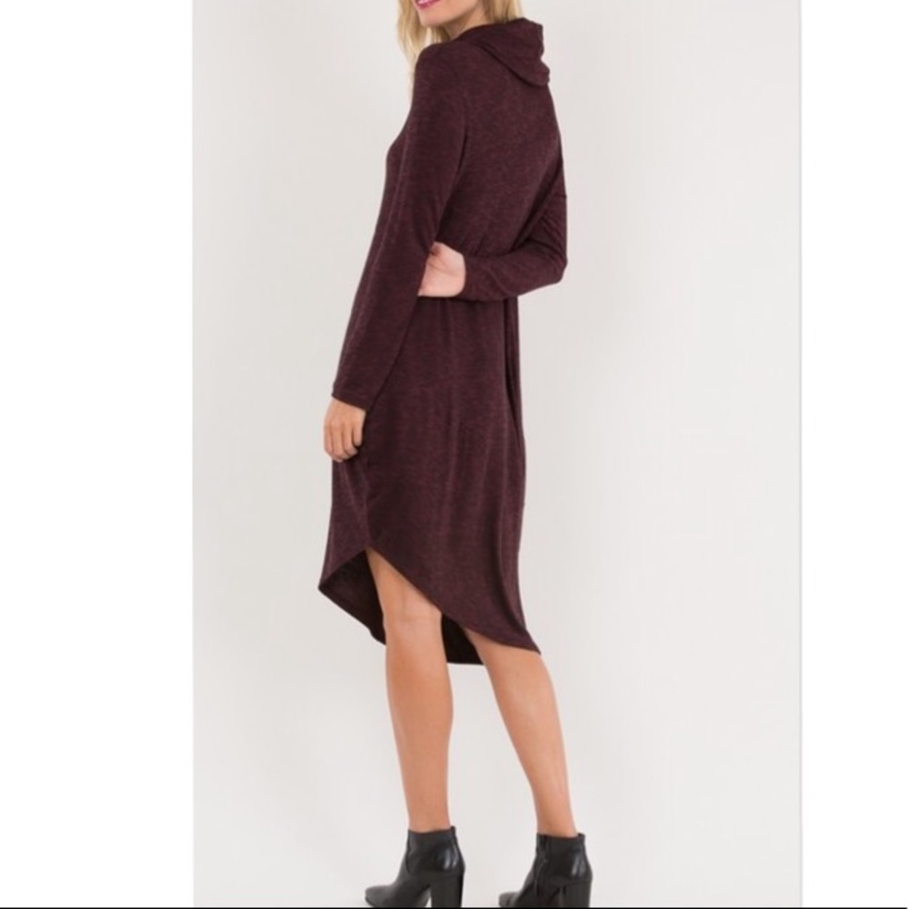 ✨LAST S ✨ Asymmetrical Sweater Dress - Picture 4 of 6