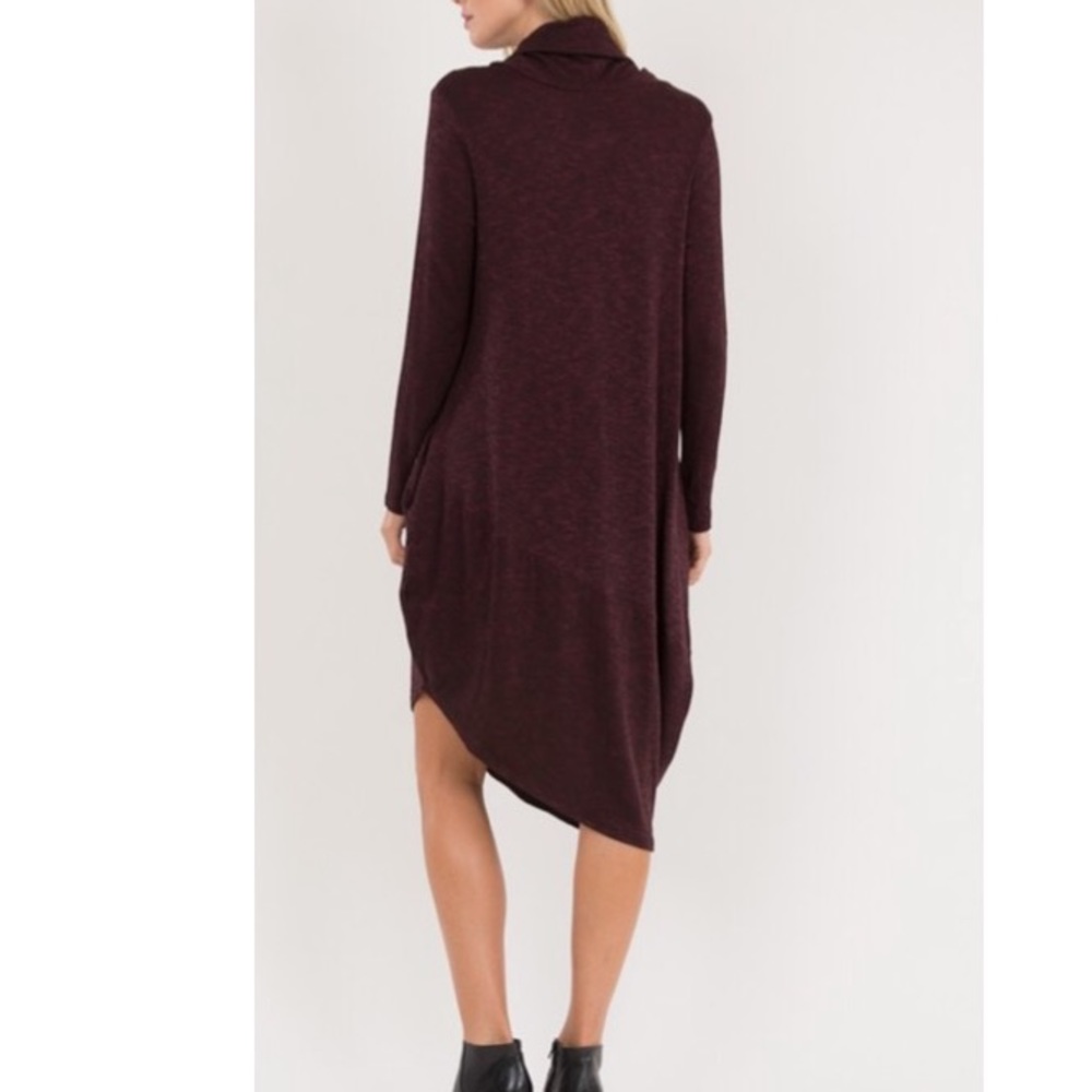 ✨LAST S ✨ Asymmetrical Sweater Dress - Picture 5 of 6
