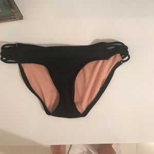 Black bikini bottom