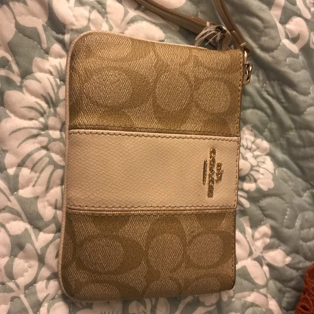 Coach wrist wallet