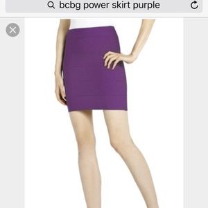 Purple BCBG skirt