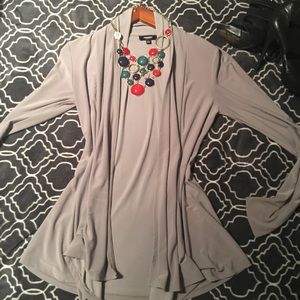 Silver cardigan