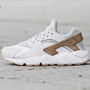 Nike Huarache white gum.