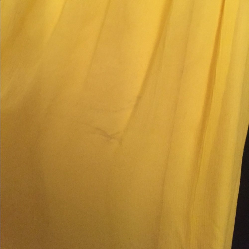 J. Crew Size 6 Yellow Silk Cocktail dress *SALE* - Picture 4 of 7