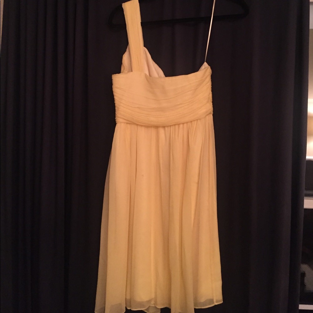 J. Crew Size 6 Yellow Silk Cocktail dress *SALE* - Picture 5 of 7