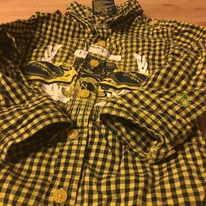 Baby boys pellepelle collard long sleeve