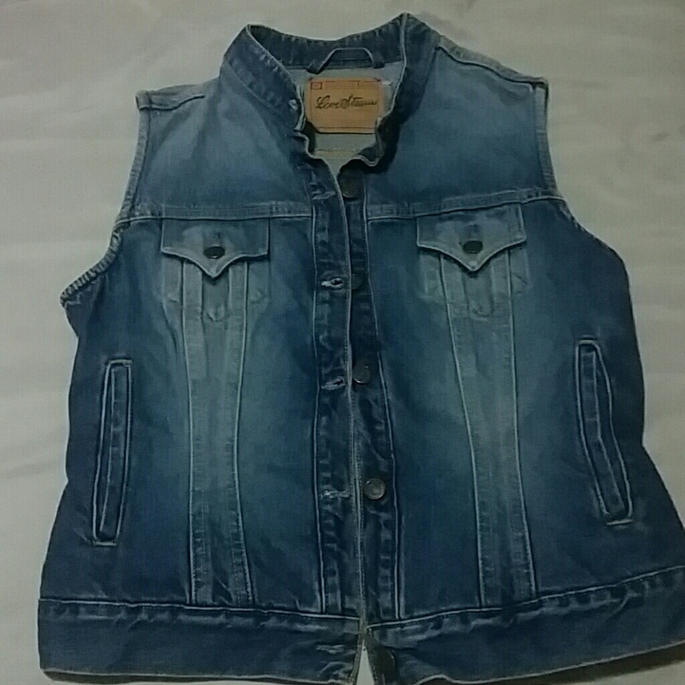 Authentic Levi Strauss Jean Vest