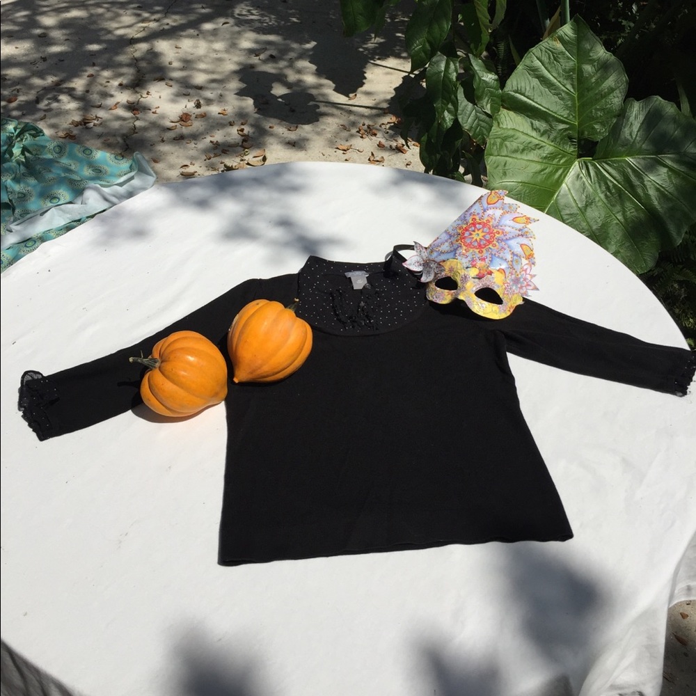 Ann Taylor Petites Black Blouse!! ❤️