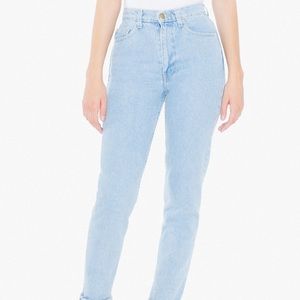 High-Waist Jean, light wash