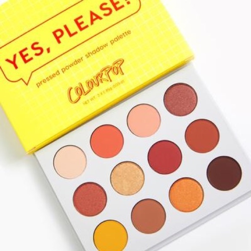 SOLD❤️ Colourpop Yes Please Eyeshadow Palette NEW - Picture 1 of 2
