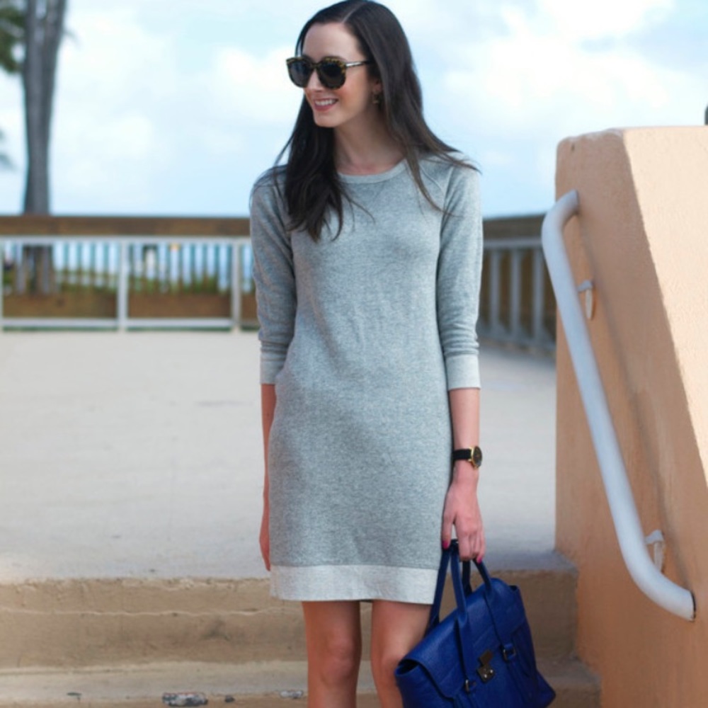 J. Crew Sweatshirt Dress