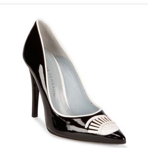 NEW Chiara Ferragni Bump Point Toe Pumps