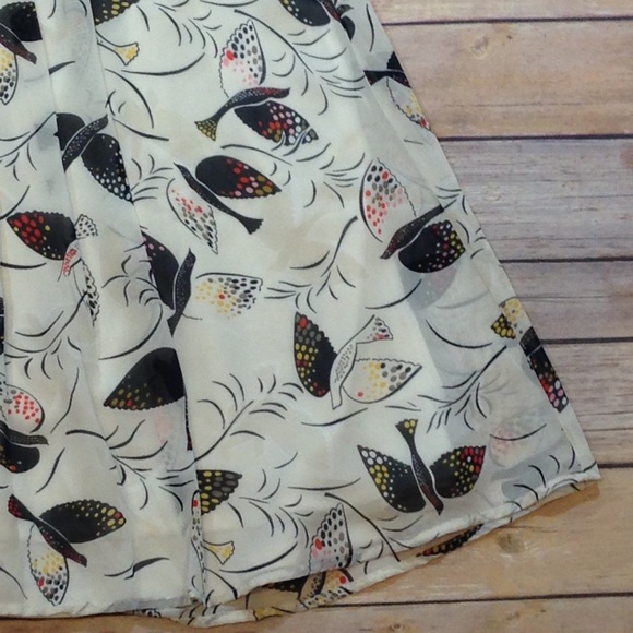Old Navy Bird Print Skirt Size L - Picture 2 of 7