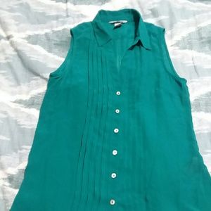 Emerald Green H&M Blouse