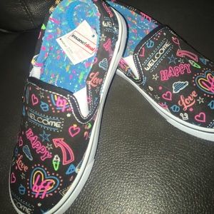 Cute Black Slip Ons