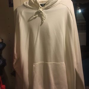 Worn once all wite hoodie