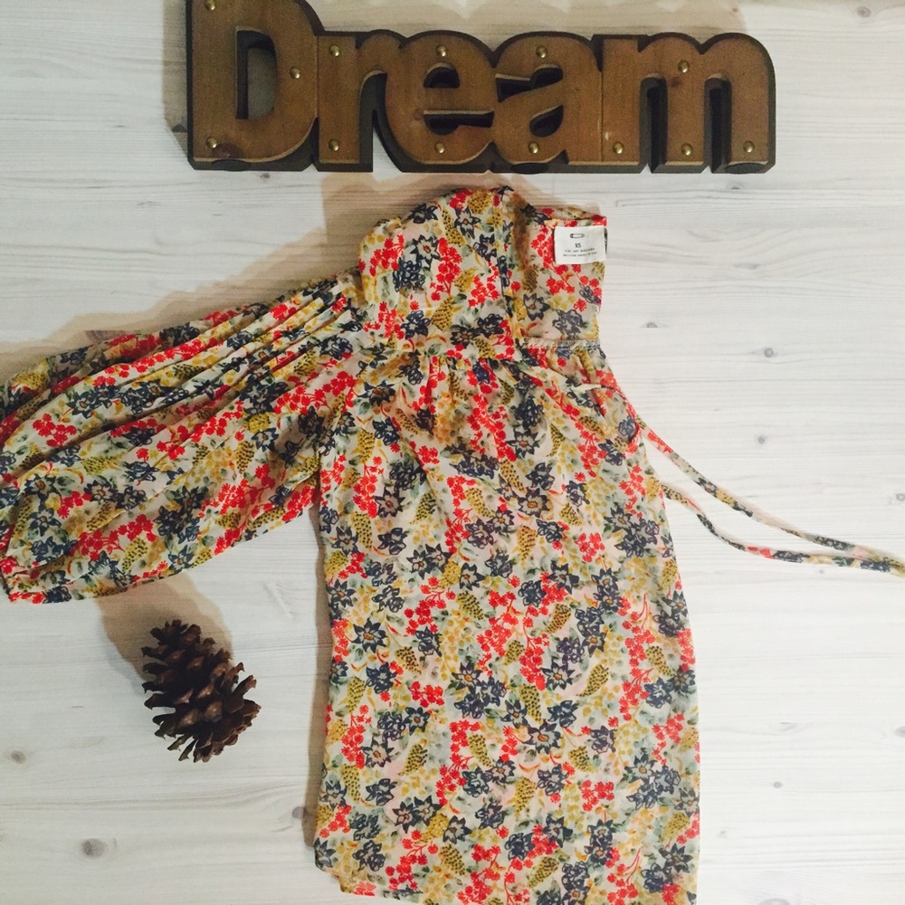 Boho Flower Print Top