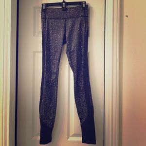 LULULEMON Charcoal speckled leggings